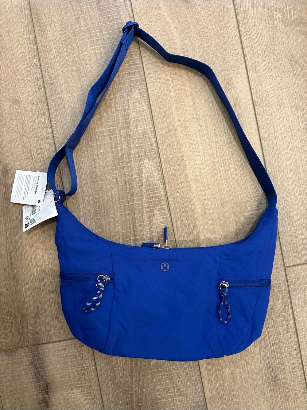 lululemon athletica cobalt blue crossbody bag
